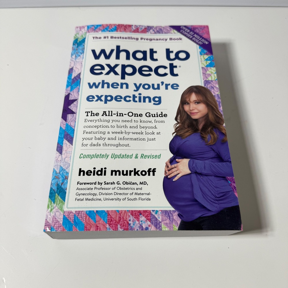 What to Expect When You're Expecting Heidi Murkoff Pregnancy  Book 2022 Revised